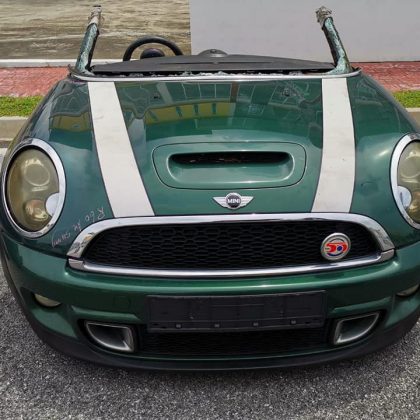 MINI COOPER CLUBMAN R56 LCI N18 1.6 TURBO HALF CUT CKD, MOON ROOF, JOHN WORKER 17" SPORT RIM 1SET